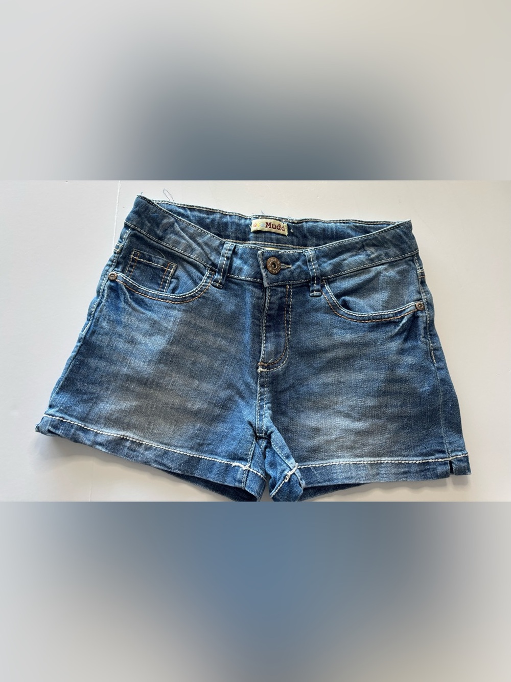 Mudd Girls denim shorts size 14